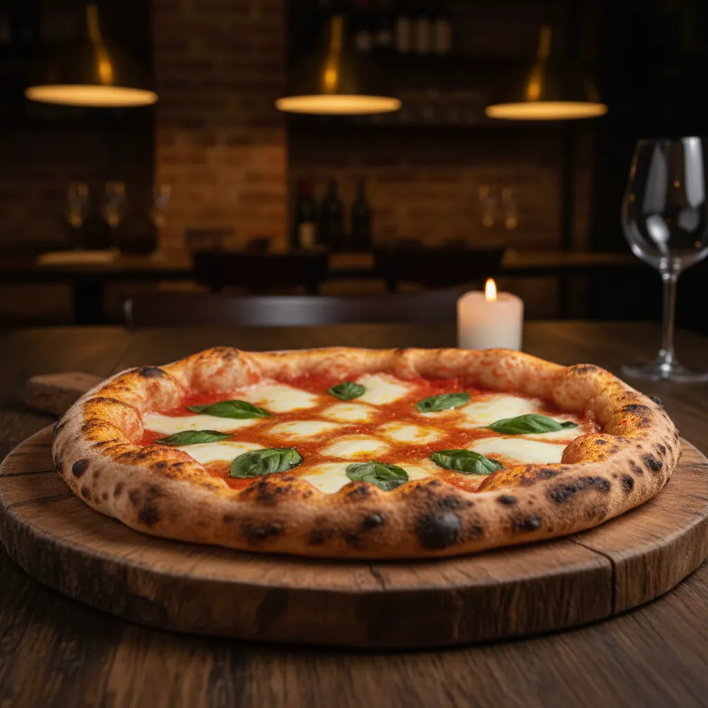 Houtovenpizza's bij Is Morus