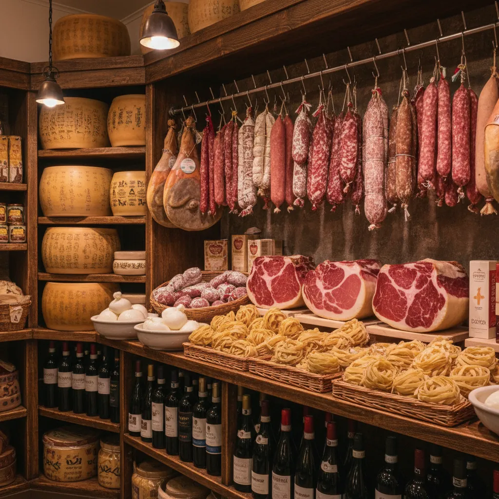 Italiaanse delicatessenwinkel Is Morus